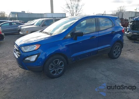 2020 Ford Ecosport S из США, поврежденный, VIN MAJ3S2FE1LC386619